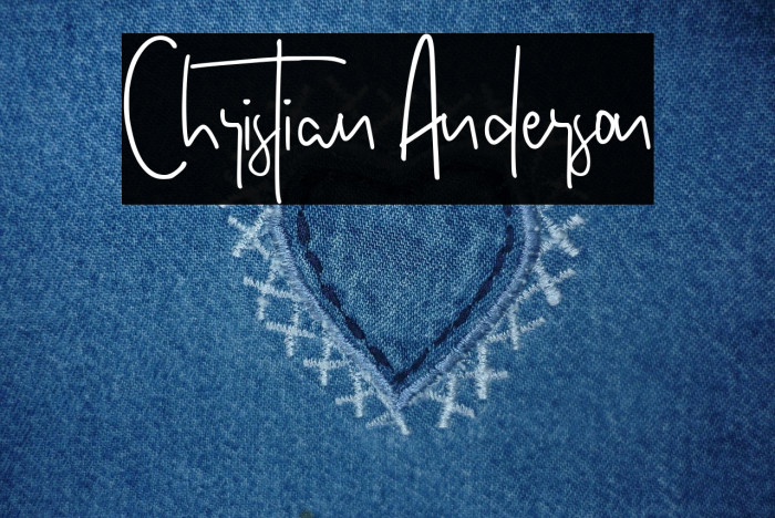 Christian Anderson Example 2