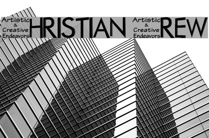 Christian Crew Font examples