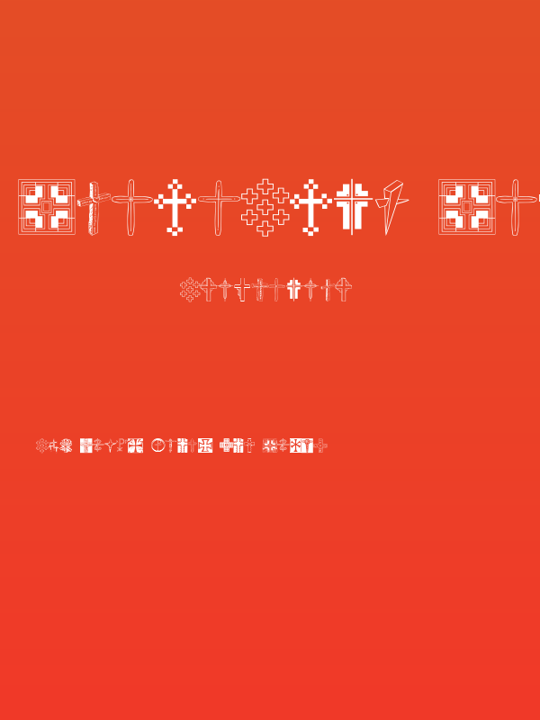 Christian Crosses II Poster