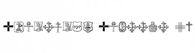 Christian Crosses IV  नि: शुल्क फ़ॉन्ट्स डाउनलोड
