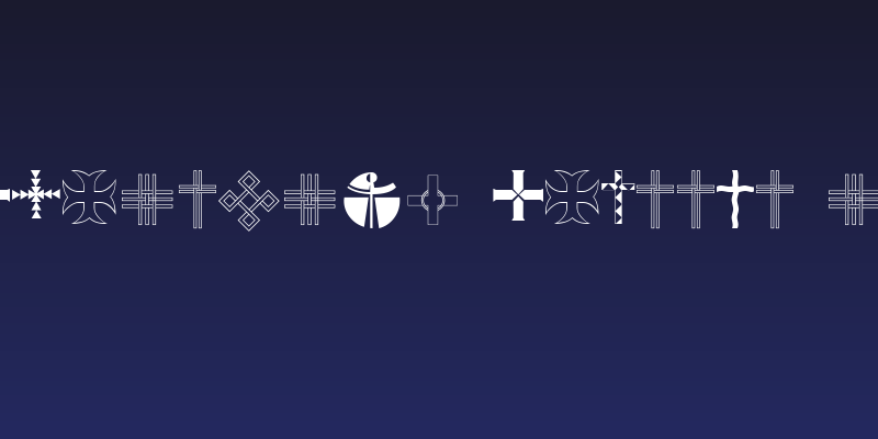 Christian Crosses IV Social Header