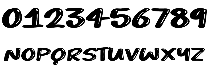 Christian Friends 3D 字体 其它煤焦