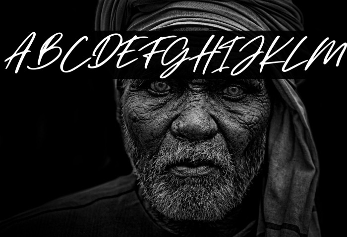 Christian Heedlay Italic Example 3