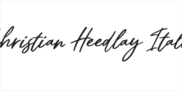 Christian Heedlay Italic Logo