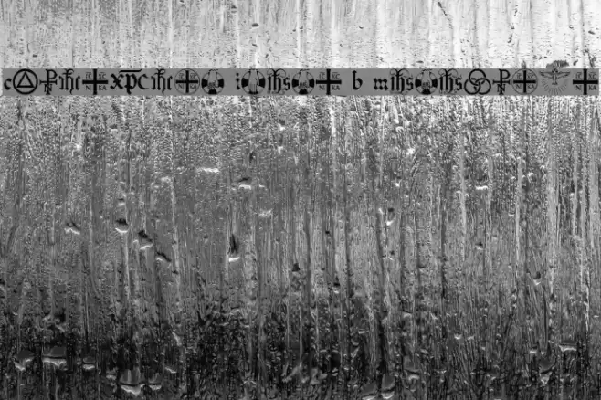 Christian Icons B Monograms Font examples