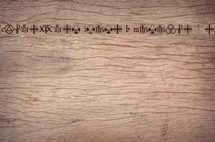 Christian Icons B Monograms Example 2