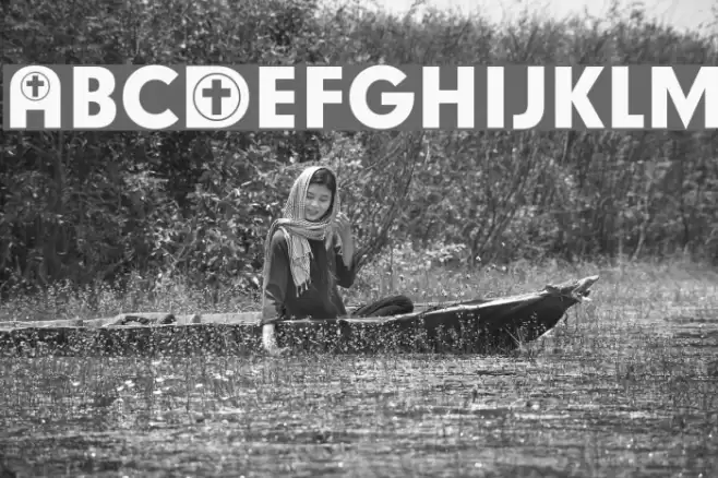 Christian Participants Font examples