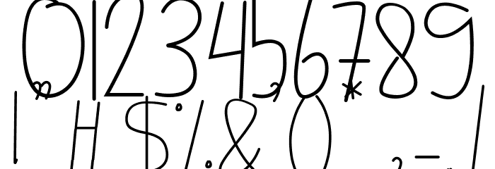 Christian Font OTHER CHARS