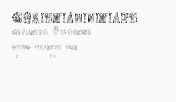 ChristianInitials Business Card