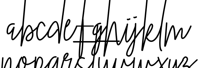 Christian Font LOWERCASE