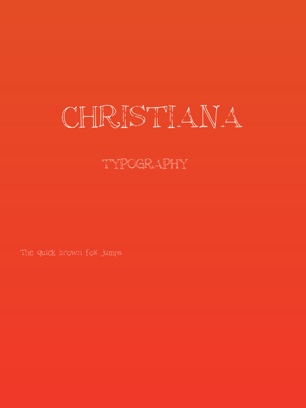 Christiana Poster