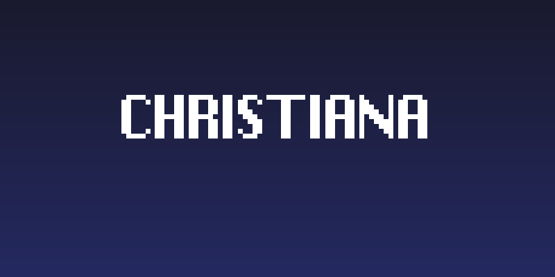 Christiana Social Header