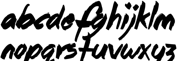 Christians United Font LOWERCASE