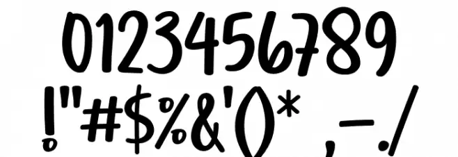 Christiany Font OTHER CHARS