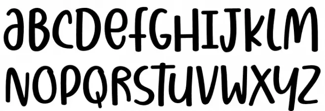 Christiany Schriftart Groß