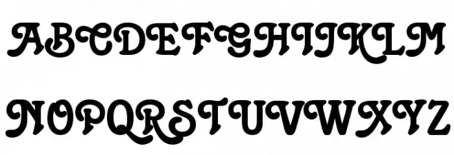 Christie Font UPPERCASE