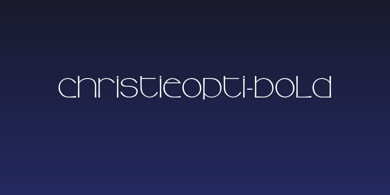 ChristieOpti-Bold Social Header