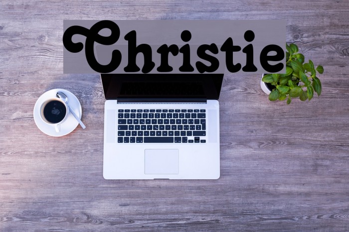 Christie لخطوط تنزيل examples