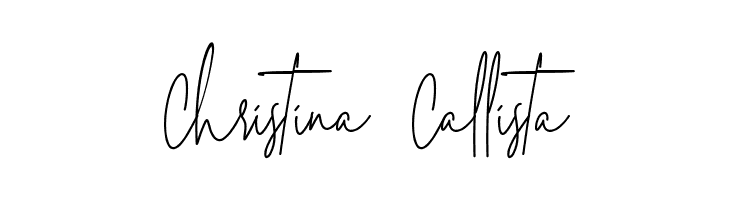 Christina Callista  Скачать бесплатные шрифты