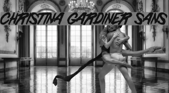 Christina Gardiner Sans Font examples