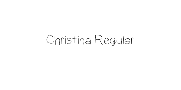 Christina Regular Logo