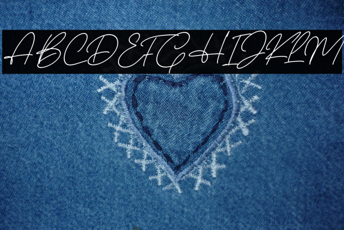 Christina Signature Italic Example 3