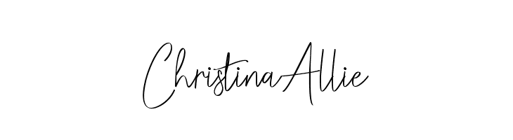 ChristinaAllie  Frei Schriftart Herunterladen