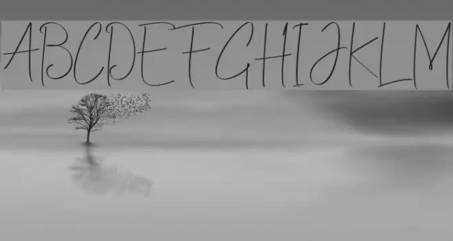 ChristinaAllie Font examples