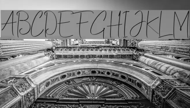 ChristinaAllie Font examples