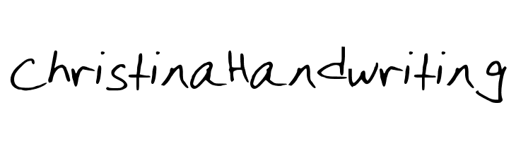 ChristinaHandwriting  font caratteri gratis