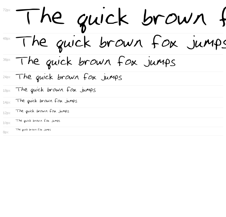 ChristinaHandwriting Waterfall