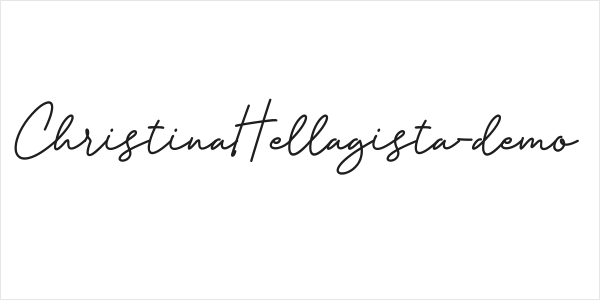 ChristinaHellagista-demo Logo