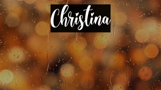 Christina Example 2