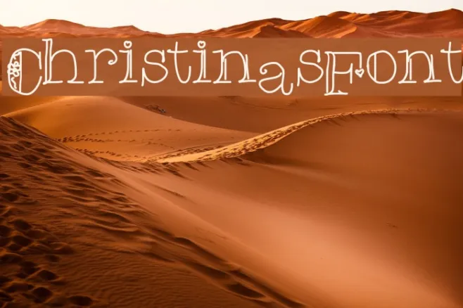 ChristinasFont Example 2