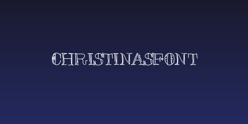 ChristinasFont Social Header