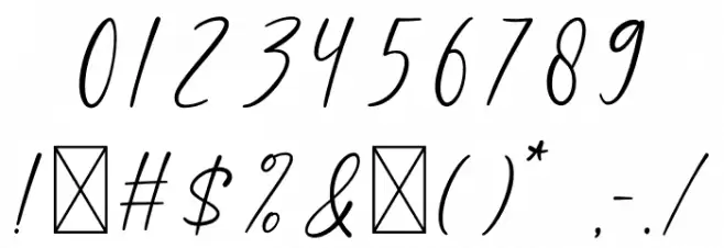 Christine Font OTHER CHARS