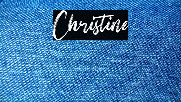 Christine Example 2