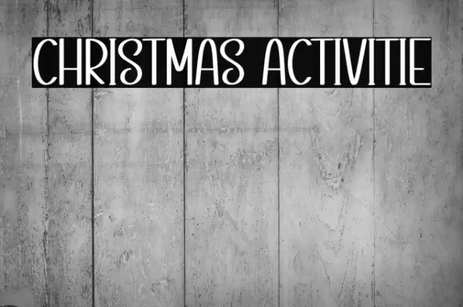 Christmas Activitie Polices examples