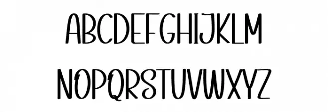 Christmas Activitie 字体 小写