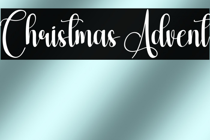 Christmas Advent Example 1