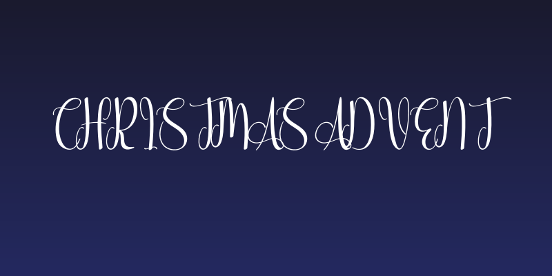 Christmas Advent Social Header