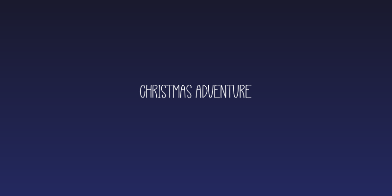 Christmas Adventure Social Header