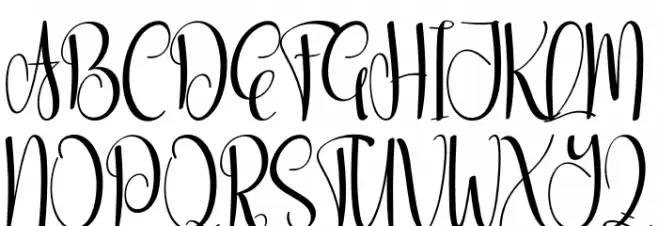 Christmas Amazing Schriftart Groß