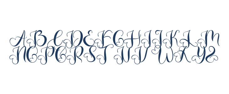 Christmas Amellia Uppercase