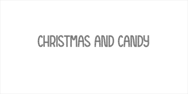 Christmas And Candy Logo