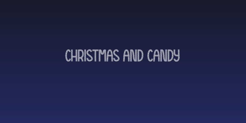 Christmas And Candy Social Header