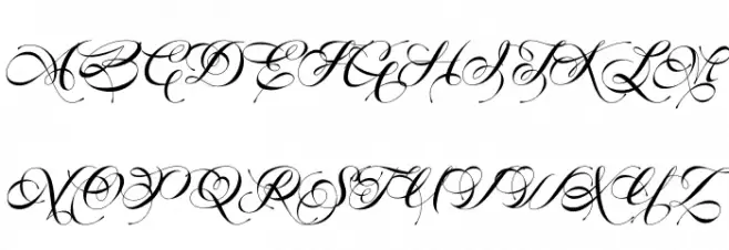 Christmas Angely - Personal use Font UPPERCASE