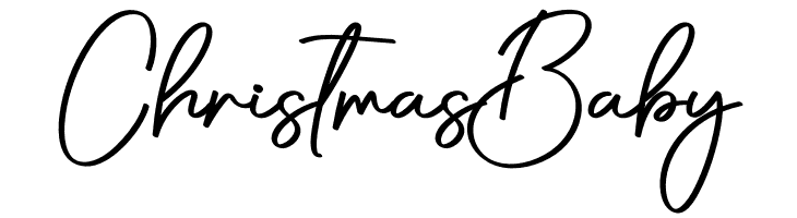 Christmas Baby フリーフォントのダウンロード