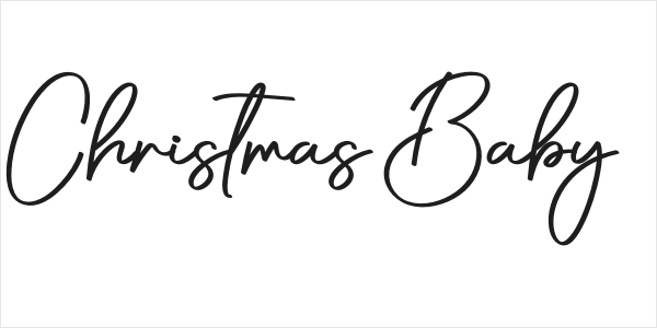 Christmas Baby Logo