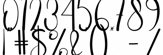 Christmas Background フォント その他の文字